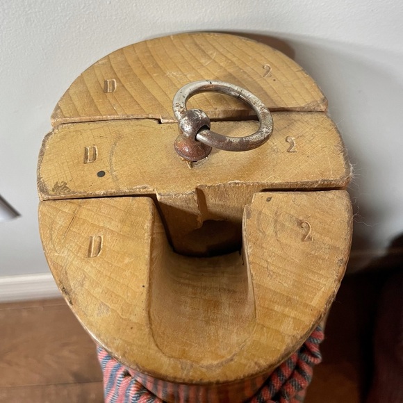 Wooden Boot Form, Vintage Riding Boot Forms, English Crafted Solid Wood - Picture 3 of 8
